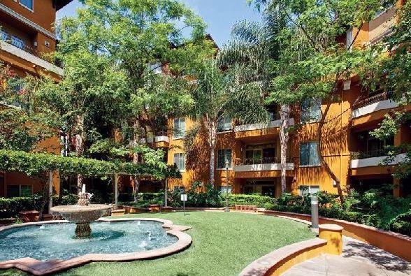 洛杉矶 Oakwood At Palazzo East酒店 外观 照片